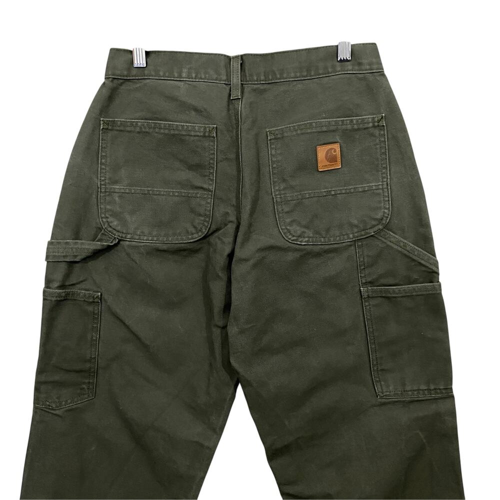 Carhartt 100% Cotton Work Pants Loose Fit Size 30 - Picture 4 of 10